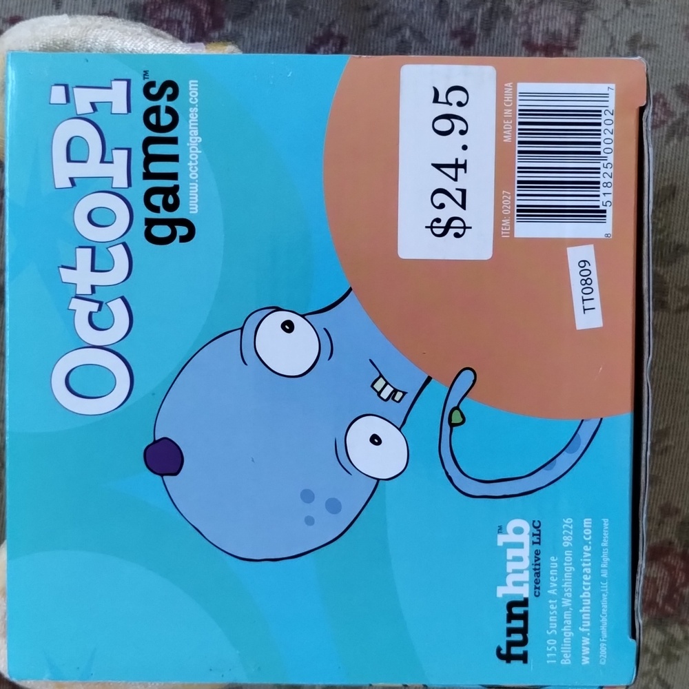 3 ct Octopus Dice games With plushies Ages 8+ Nib - Picture 7 of 10
